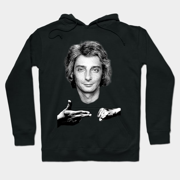 Barry Manilow Style Run The Jewels Hoodie by Hand And Finger